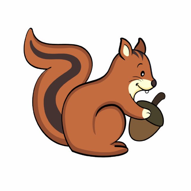 Squirrel Photo Sculpture (Front)