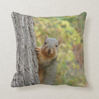 Squirrel pillow