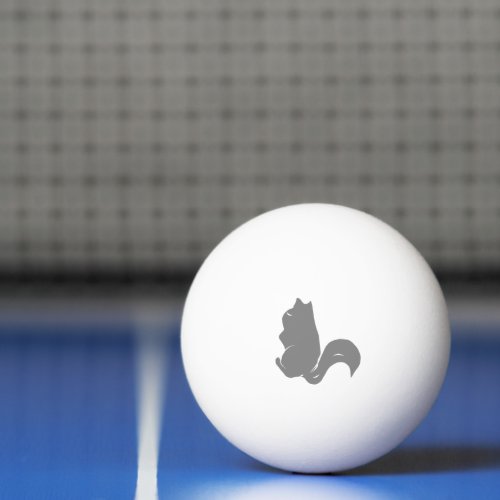 squirrel ping pong ball