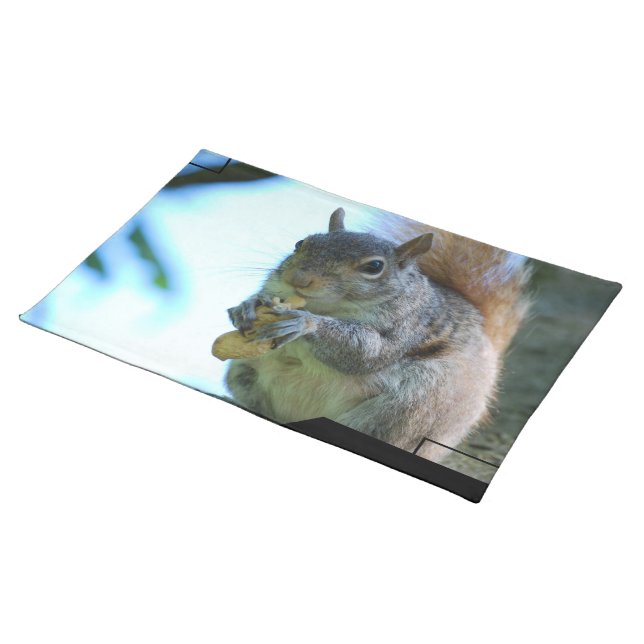 Squirrel Placemat (On Table)
