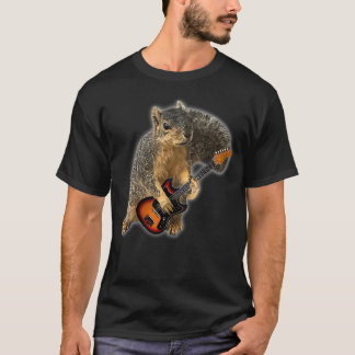 Squirrel Playing Guitar 1 T-Shirt
