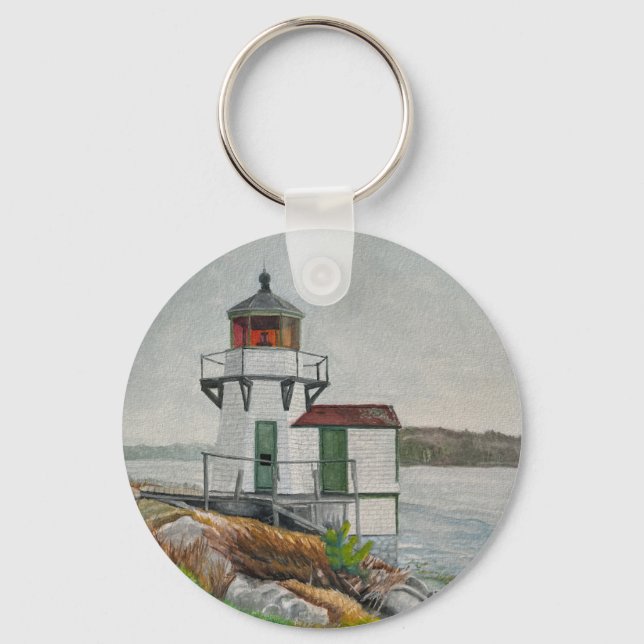 Squirrel Point Light Keychain (Front)