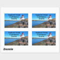 Squirrel Point Lighthouse, Maine Stickers | Zazzle