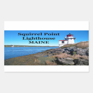 Squirrel Point Lighthouse, Maine Stickers