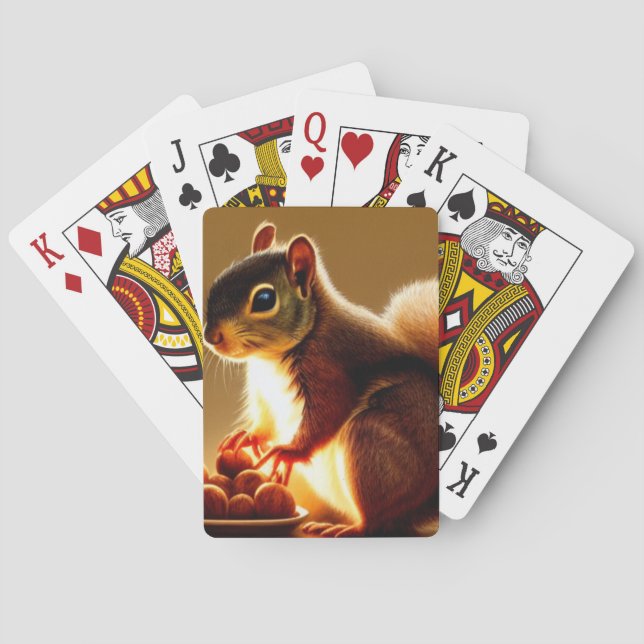 Squirrel Poker Cards (Back)
