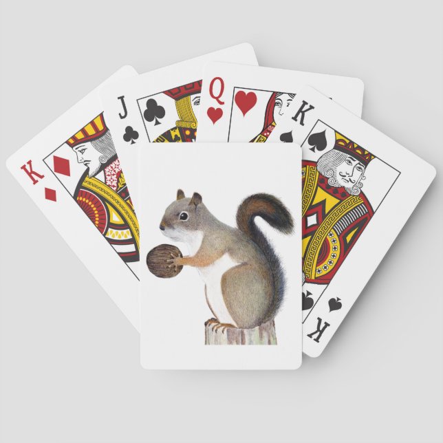 Squirrel Poker Cards (Back)
