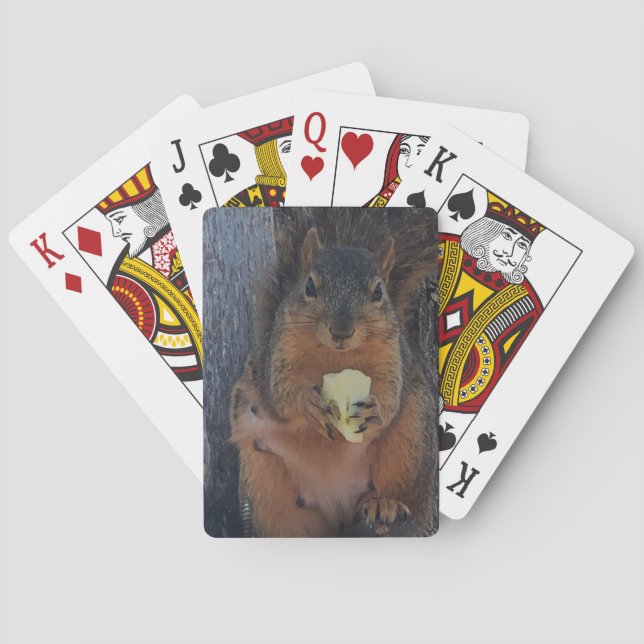 Squirrel Poker Cards (Back)