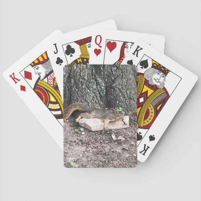 Squirrel Poker Cards (Back)
