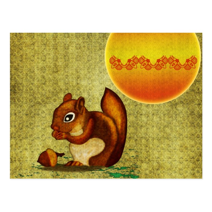 Squirrel Postcard