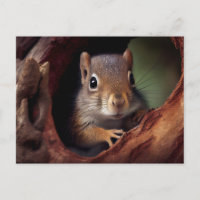 Squirrel Postcard