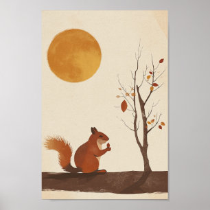 Squirrel Poster