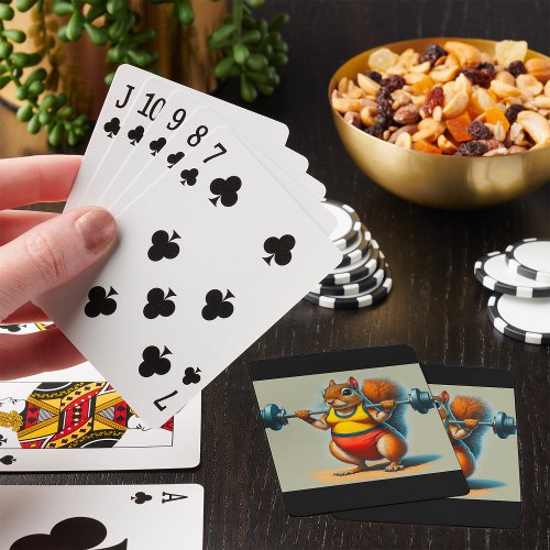 Squirrel Power Poker Cards