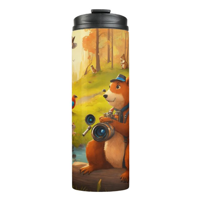 Squirrel Power Thermal Tumbler (Front)