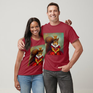 Squirrel Queen of Hearts T-Shirt