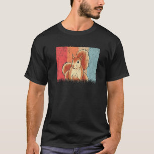 Squirrel Retro Squirrel Vintage  1 T-Shirt