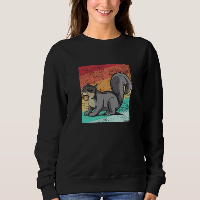Squirrel Retro Sweatshirt (Front)