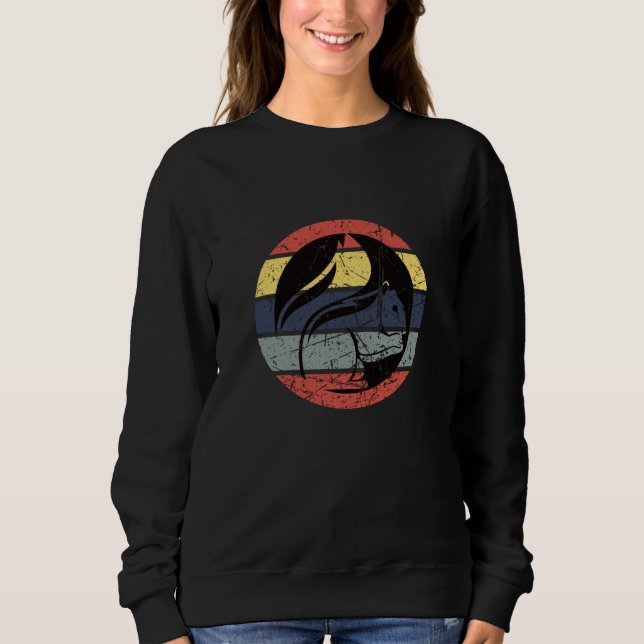 Squirrel Retro Sweatshirt (Front)