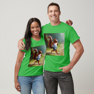 Squirrel Running T-Shirt