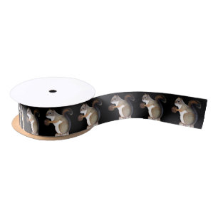 Squirrel Satin Ribbon