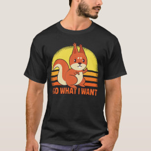 squirrel shows middle finger T-Shirt