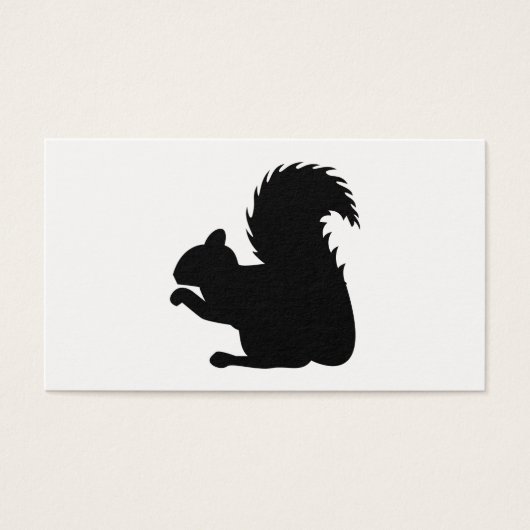 Squirrel Silhouette (Front)