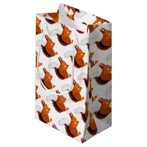 squirrel small gift bag