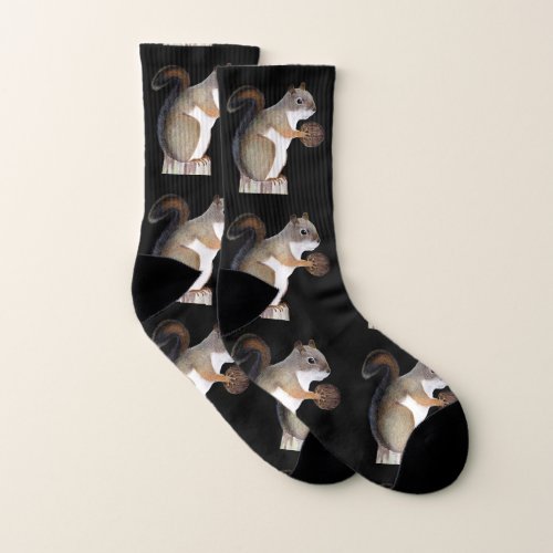 Squirrel Socks