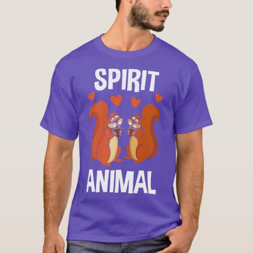 Squirrel Spirit Animal T_Shirt