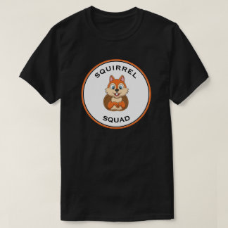 Squirrel Squad Circle Disk T-Shirt