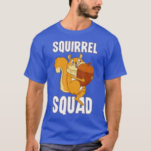 Squirrel Squad Safari Animals Wildlife Wild Animal T-Shirt