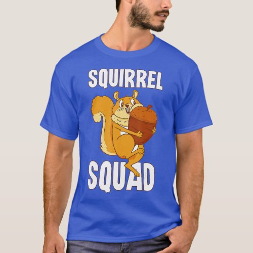 Squirrel Squad Safari Animals Wildlife Wild Animal T_Shirt
