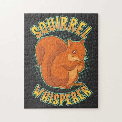 Squirrel _ Squirrel Whisperer Jigsaw Puzzle