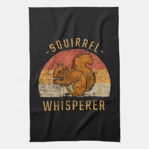 Squirrel - Squirrel Whisperer Kitchen Towel