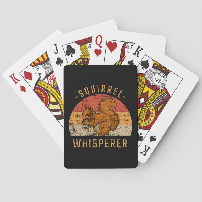 Squirrel - Squirrel Whisperer Poker Cards (Back)