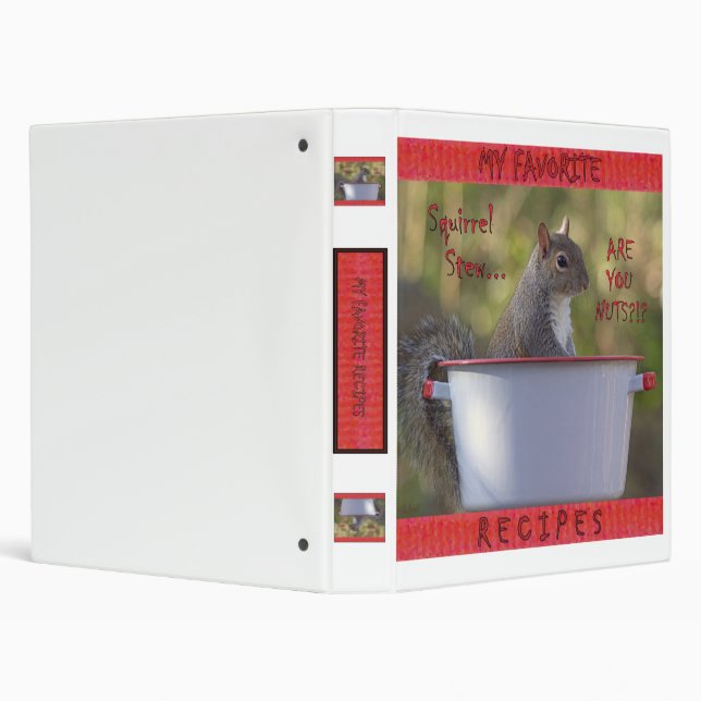 Squirrel Stew Recipe Binder (Background)