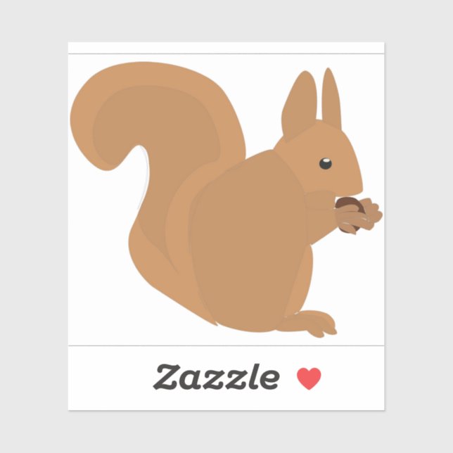 Squirrel Sticker (Sheet)