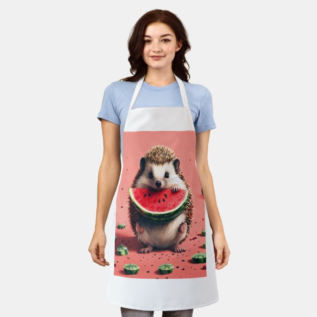 "Squirrel Style: The Perfect Apron for Food Lovers (Worn)