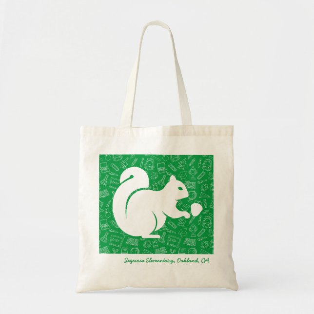 Squirrel Supplies Tote (Front)