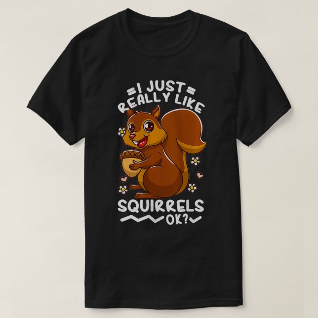 Squirrel  T-Shirt (Design Front)