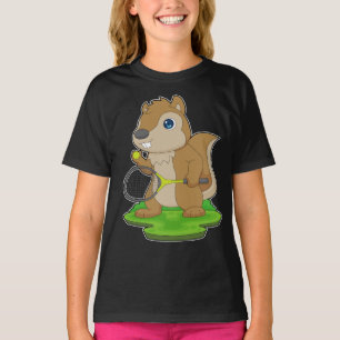 Squirrel Tennis Tennis racket T-Shirt