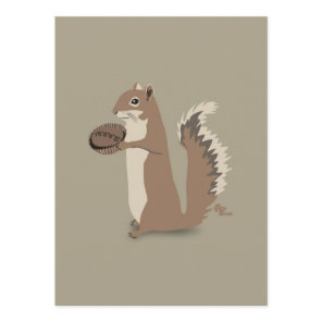 Squirrel Thank You Note Invitation