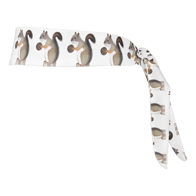 Squirrel Tie Headband (Rotate 90)
