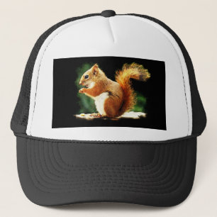 Squirrel Trucker Hat