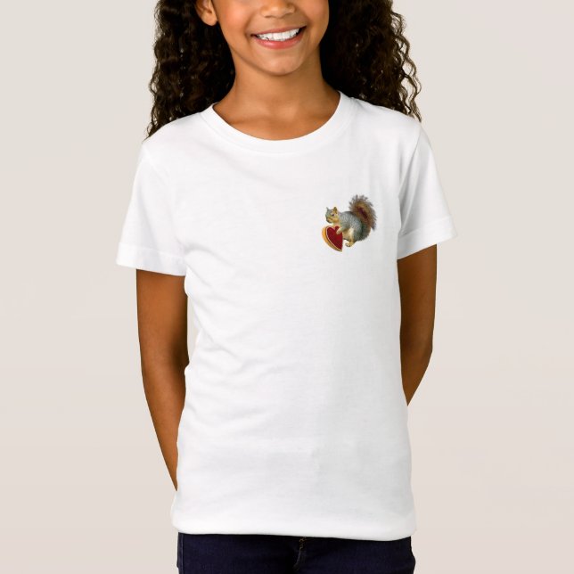 Squirrel Valentine T-shirt (Front)