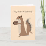 Squirrel Valentine&#39;s Day Card at Zazzle