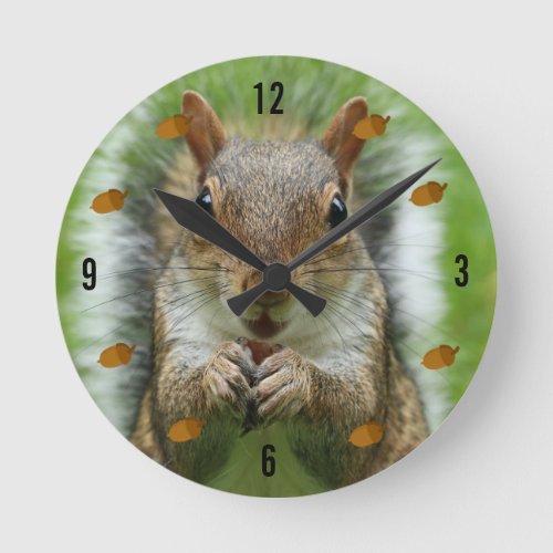 Squirrel Wall Clock