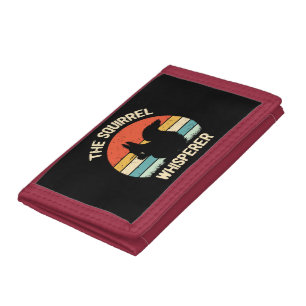 Squirrel Whisperer Squirrels Lovers Gift Tri-fold Wallet