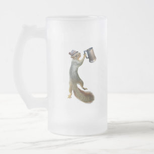 Squirrel with Beer Stein
