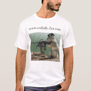 squirrel with machine gun T-Shirt