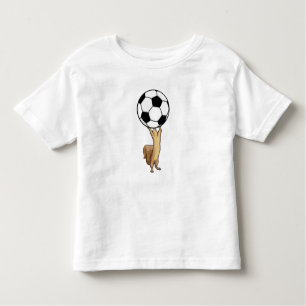 Squirrel with Soccer ball Toddler T-shirt